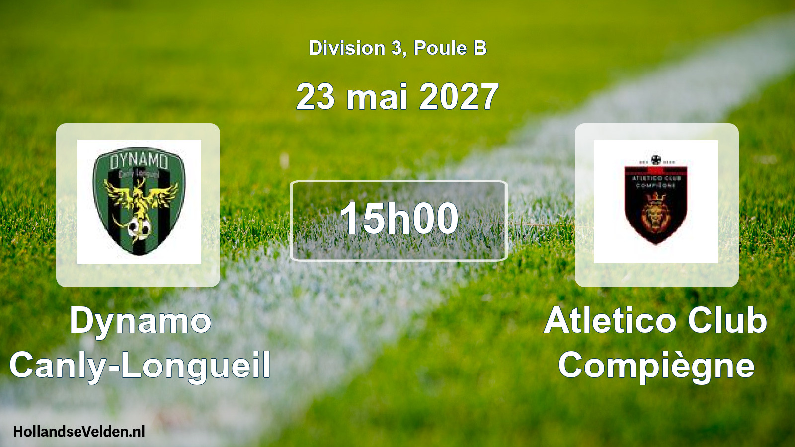 Scheduled Match: Dynamo Canly-Longueil - Atletico Club Compiègne (23 May 2027)