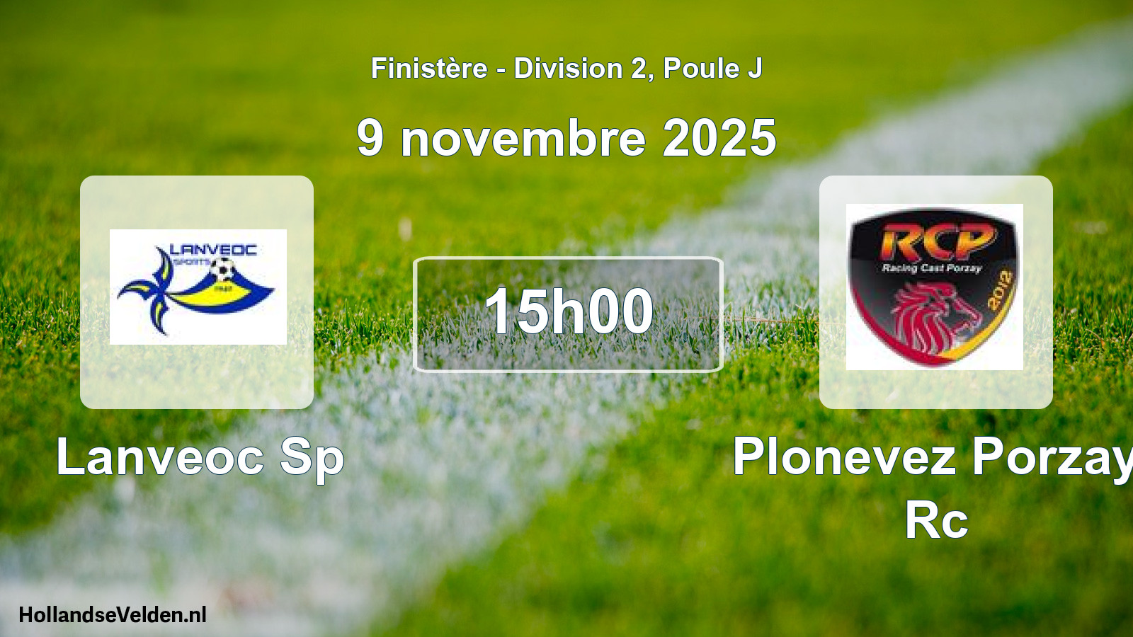 Scheduled Match: Lanveoc Sp - Plonevez Porzay Rc (9 November 2025)