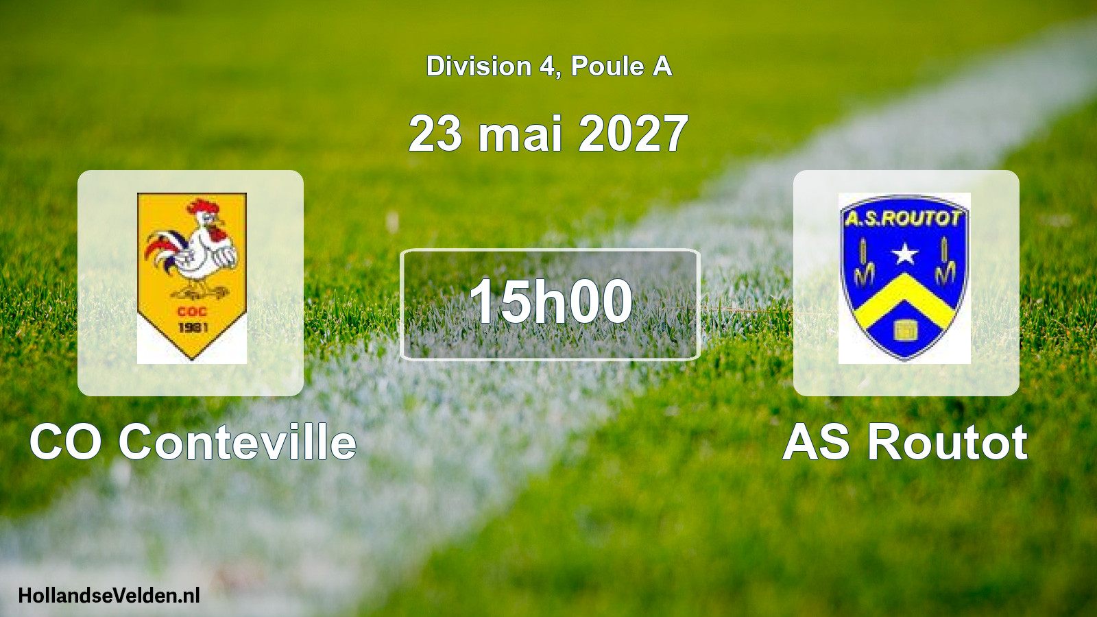 Scheduled Match: CO Conteville - AS Routot 2 (23 May 2027)