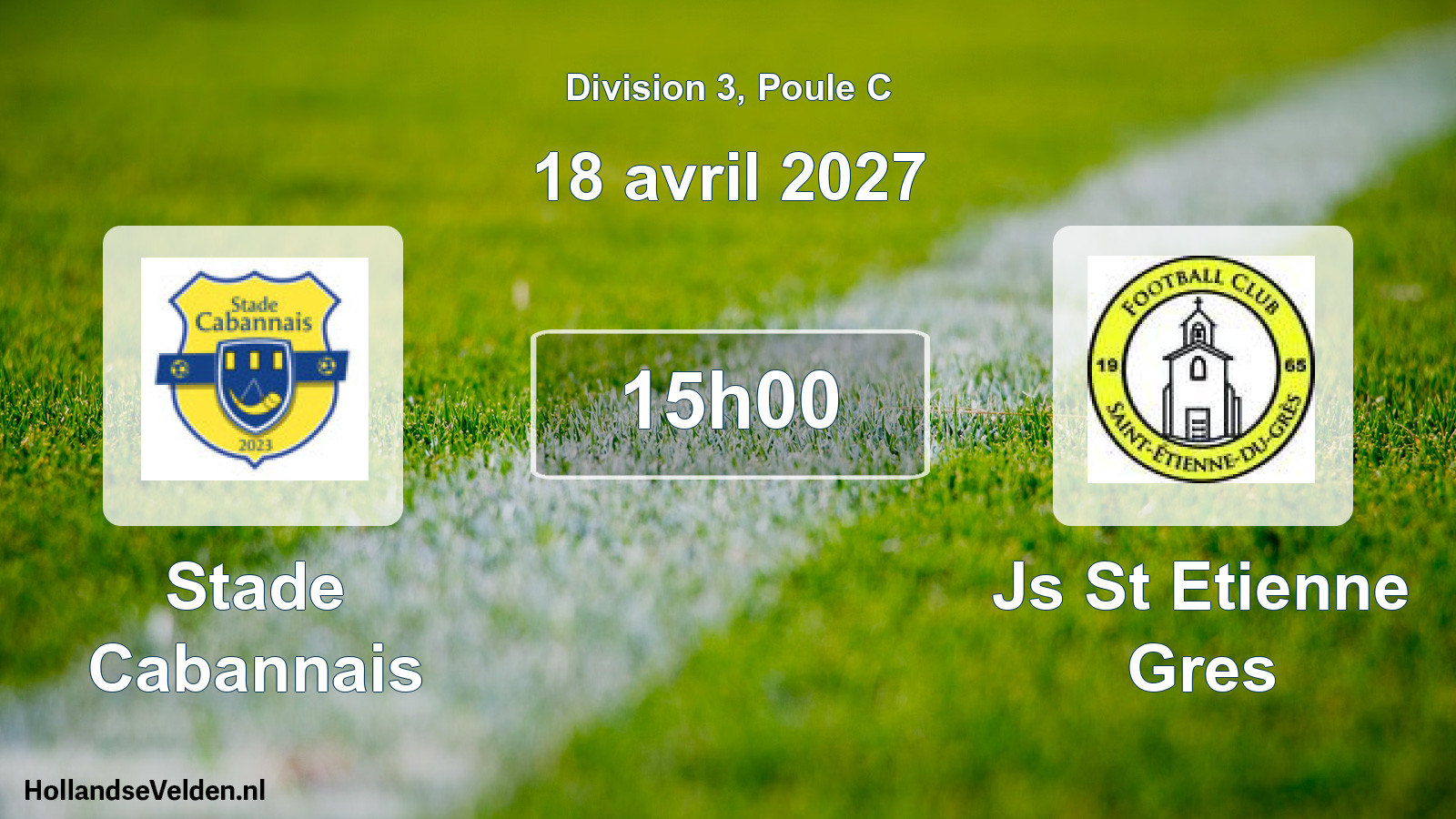 Scheduled Match: Stade Cabannais - Js St Etienne Gres (18 April 2027)