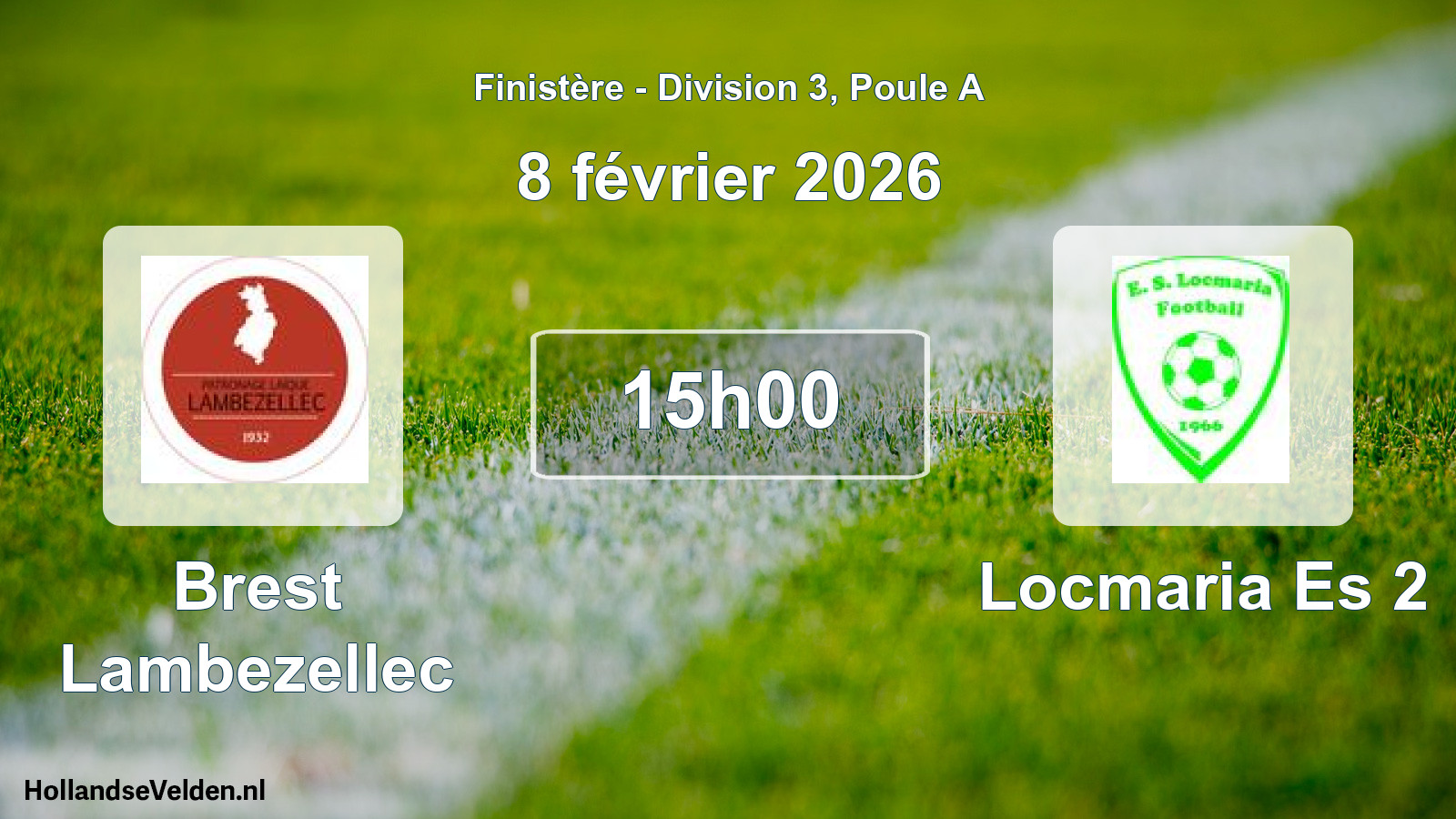 Geplande wedstrijd: Brest Lambezellec - Locmaria Es 2 (8 février 2026)