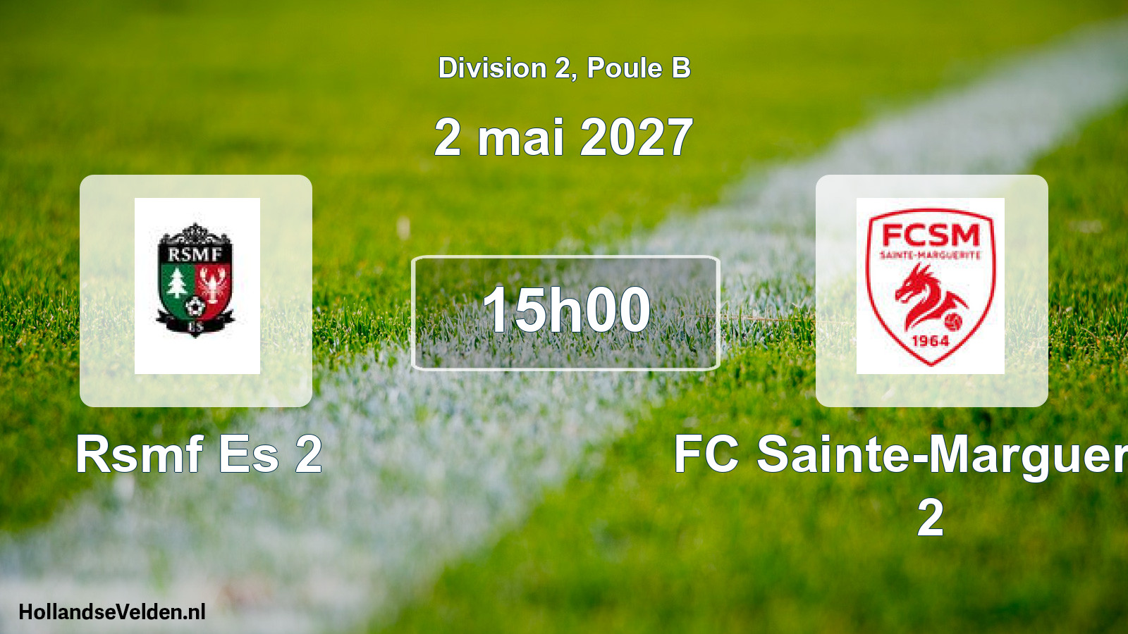 Match programmé: Rsmf Es 2 - FC Sainte-Marguerite 2 (2 mai 2027)