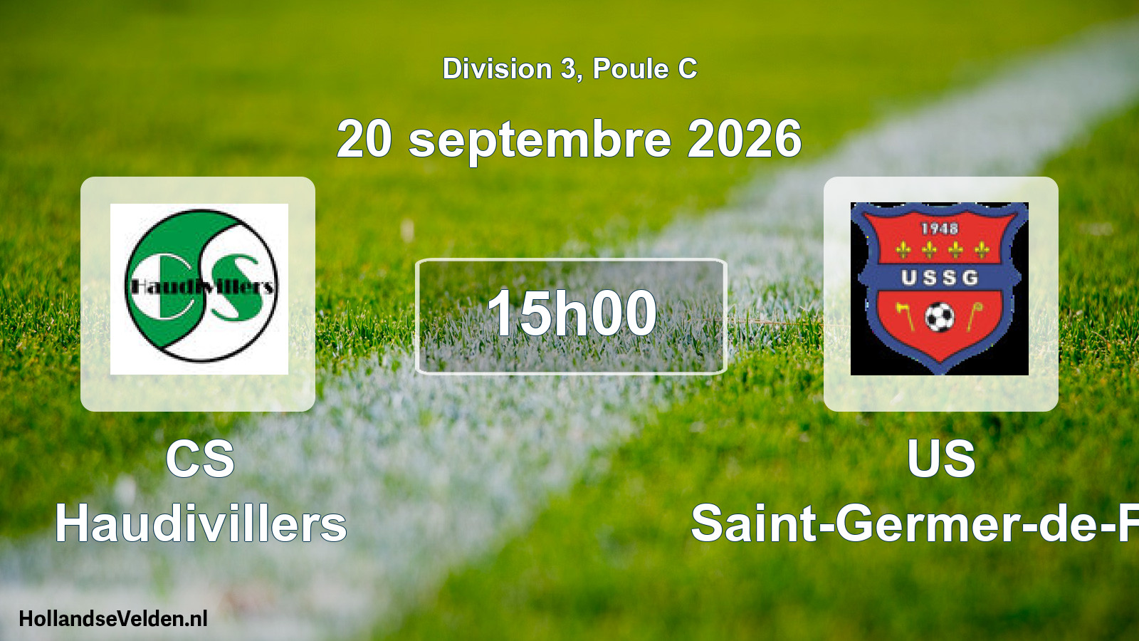 Scheduled Match: CS Haudivillers - US Saint-Germer-de-Fly (20 September 2026)