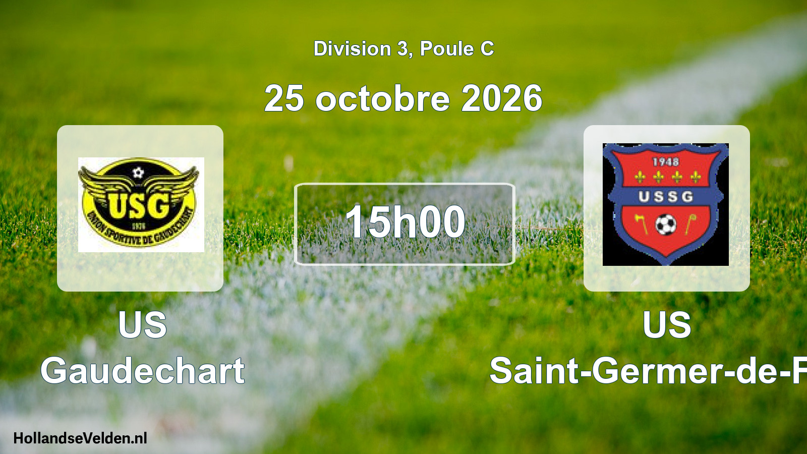 Scheduled Match: US Gaudechart - US Saint-Germer-de-Fly (25 October 2026)