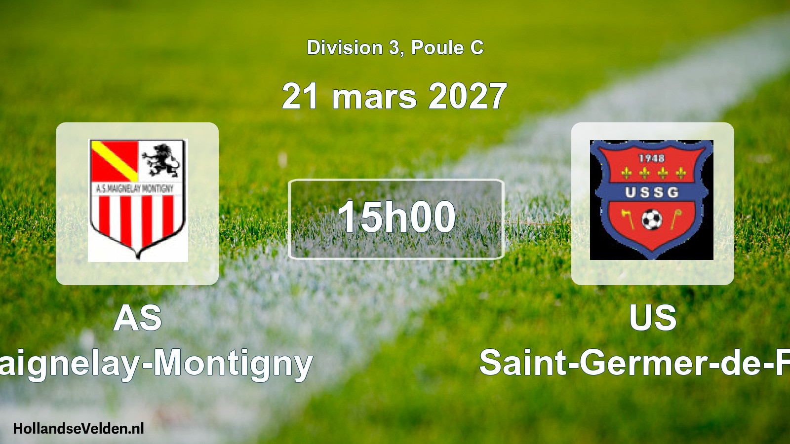 Scheduled Match: AS Maignelay-Montigny - US Saint-Germer-de-Fly (21 March 2027)