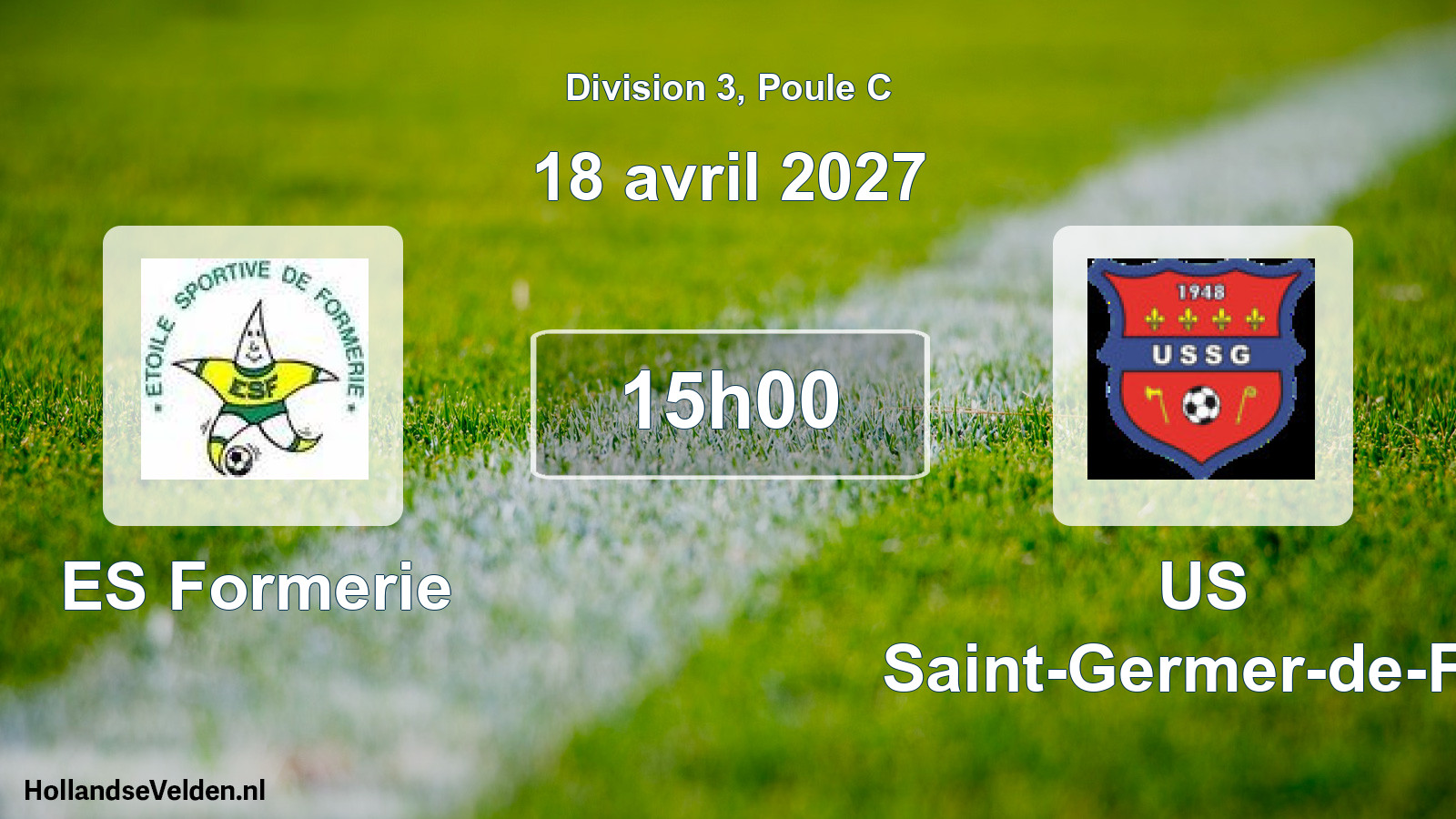 Scheduled Match: ES Formerie - US Saint-Germer-de-Fly (18 April 2027)