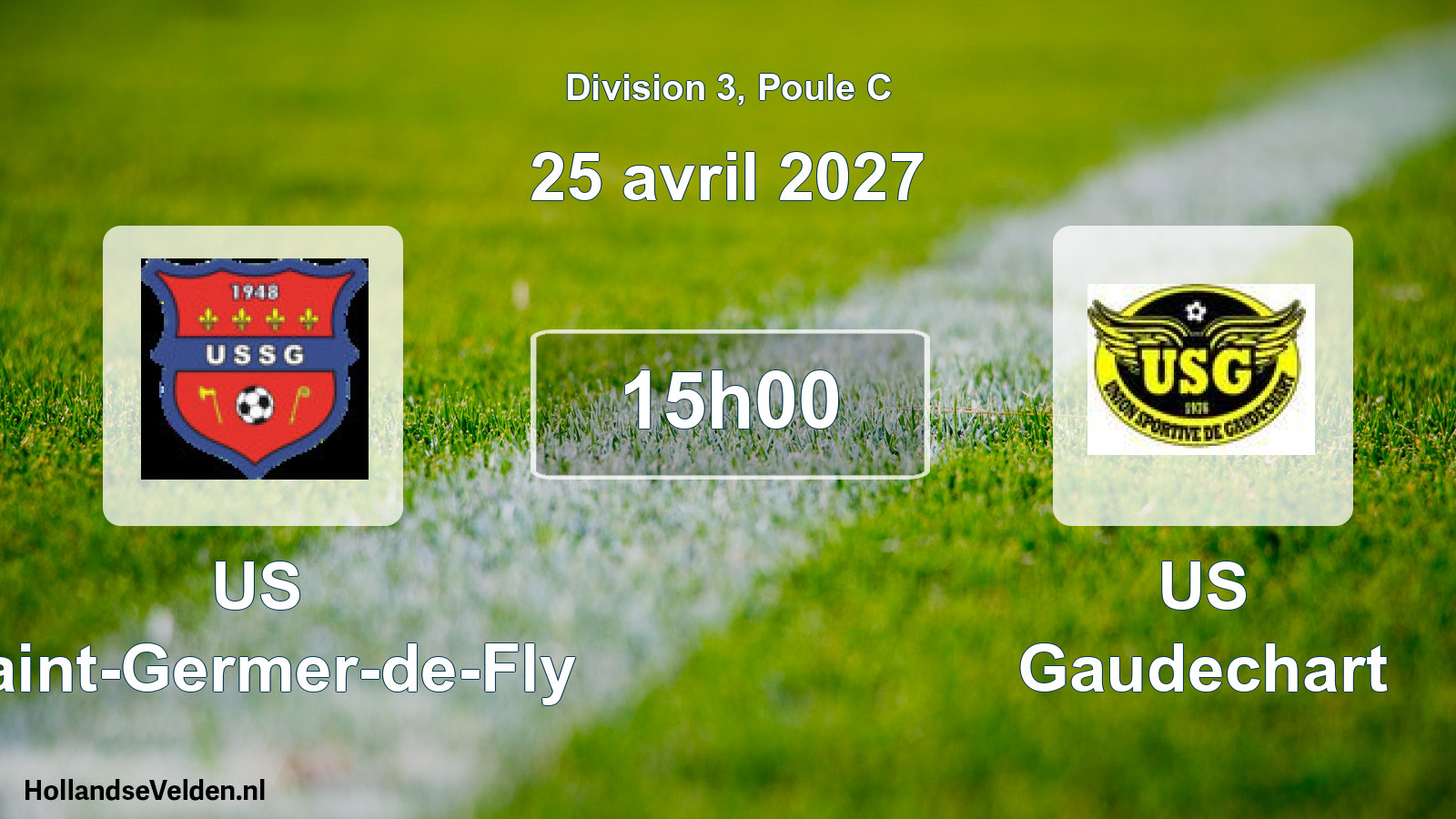 Scheduled Match: US Saint-Germer-de-Fly - US Gaudechart (25 April 2027)