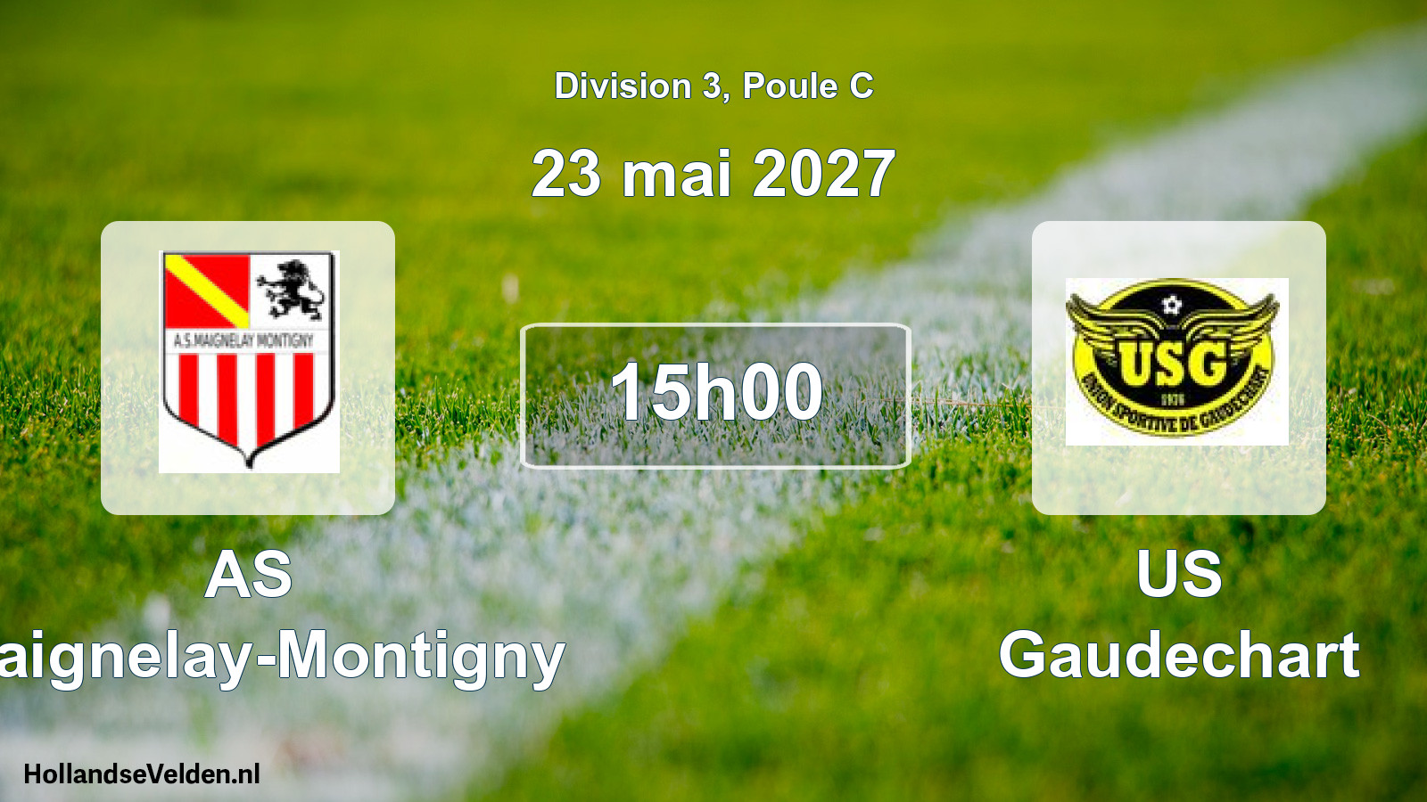 Scheduled Match: AS Maignelay-Montigny - US Gaudechart (23 May 2027)