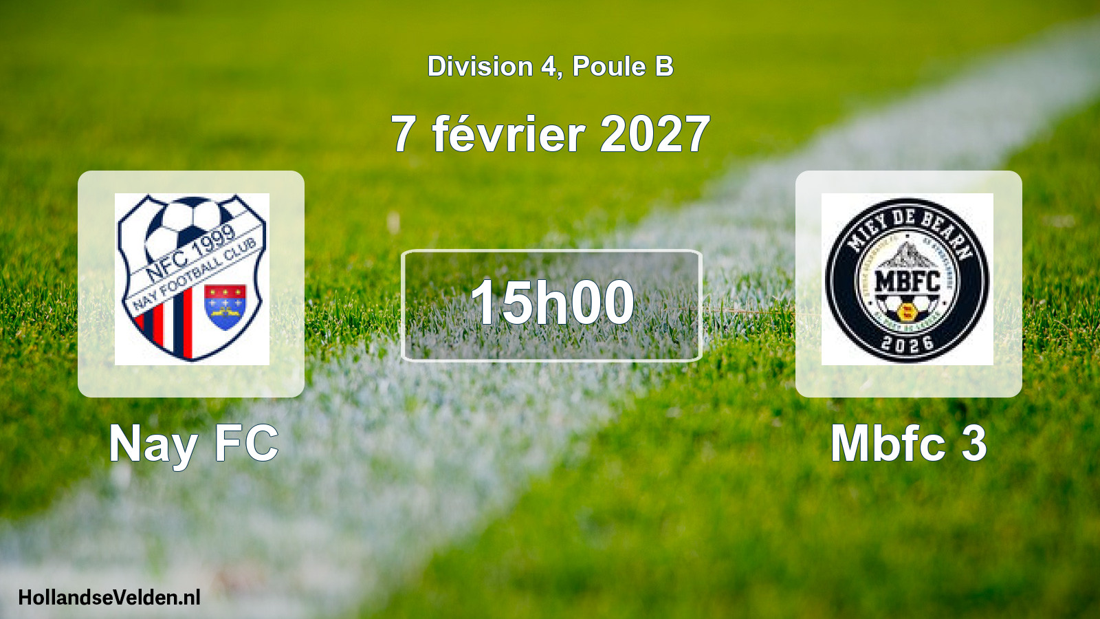 Scheduled Match: Nay FC - Mbfc 3 (7 February 2027)