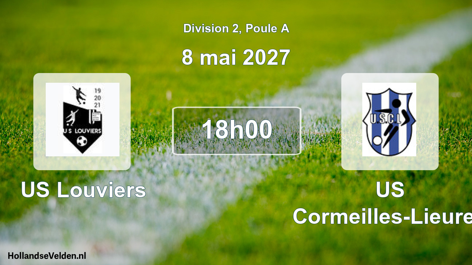 Match programmé: US Louviers - US Cormeilles-Lieurey (8 mai 2027)
