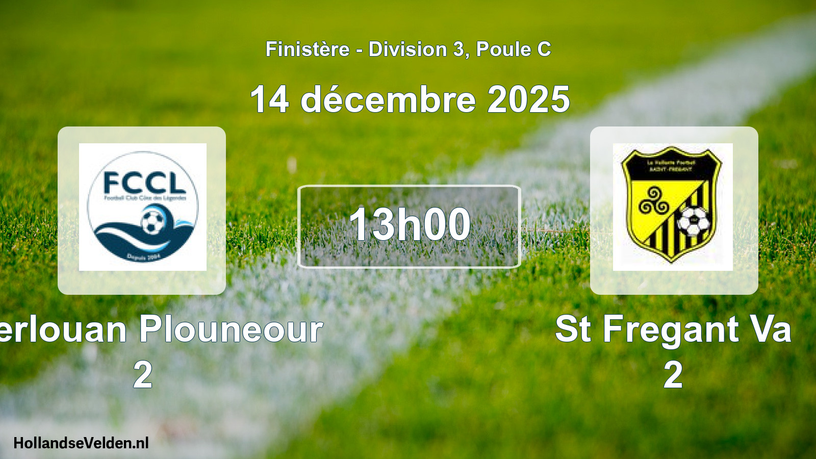 Scheduled Match: Kerlouan Plouneour 2 - St Fregant Va 2 (14 December 2025)