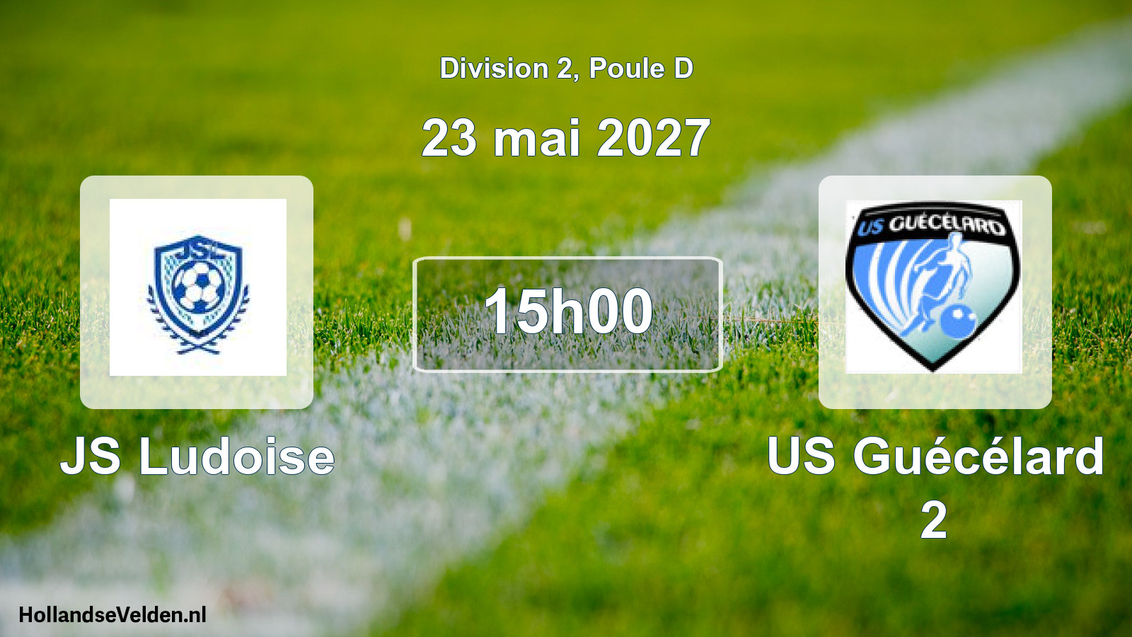 Scheduled Match: JS Ludoise - US Guécélard 2 (23 May 2027)