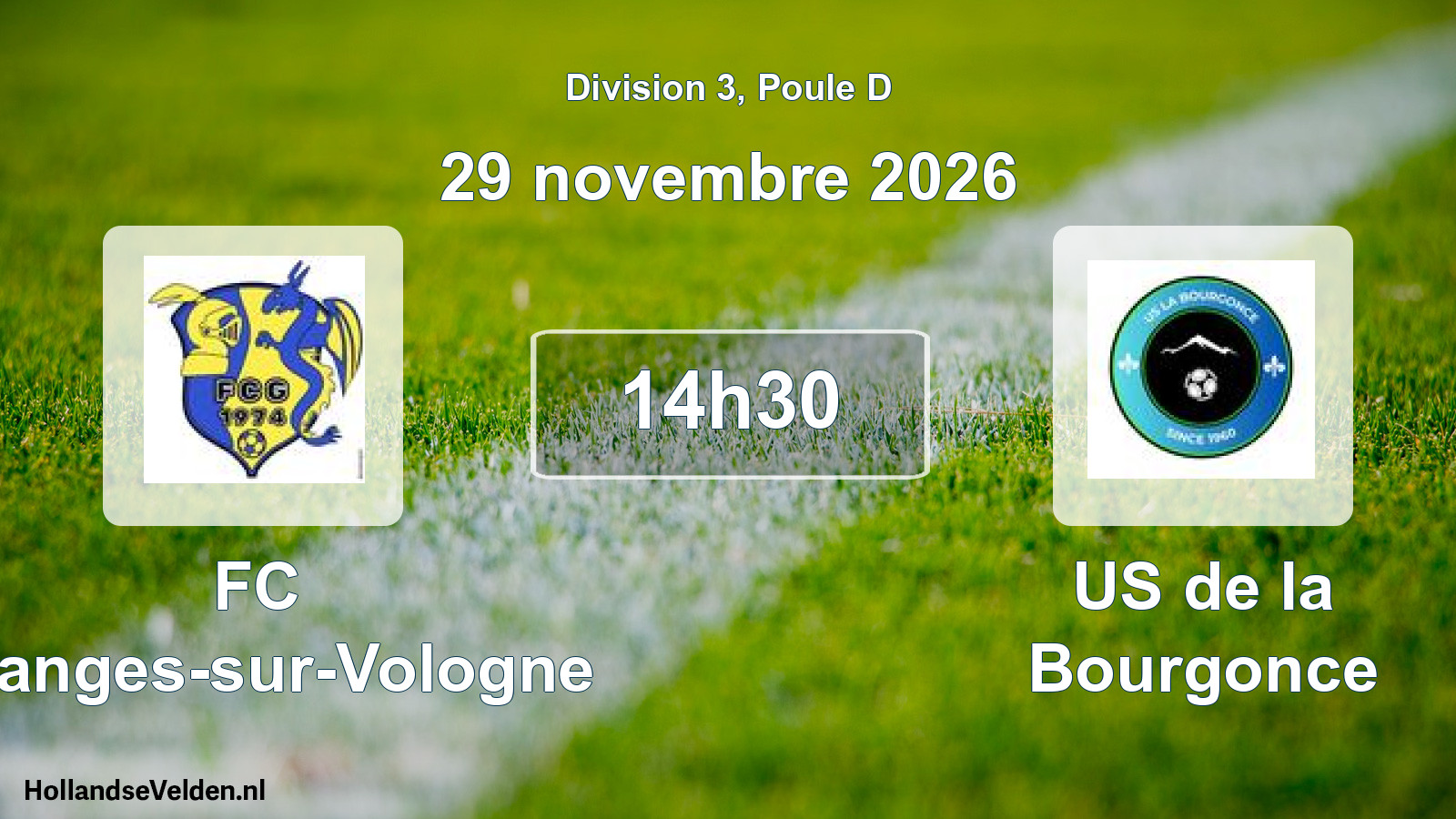 Scheduled Match: FC Granges-sur-Vologne - US de la Bourgonce (29 November 2026)