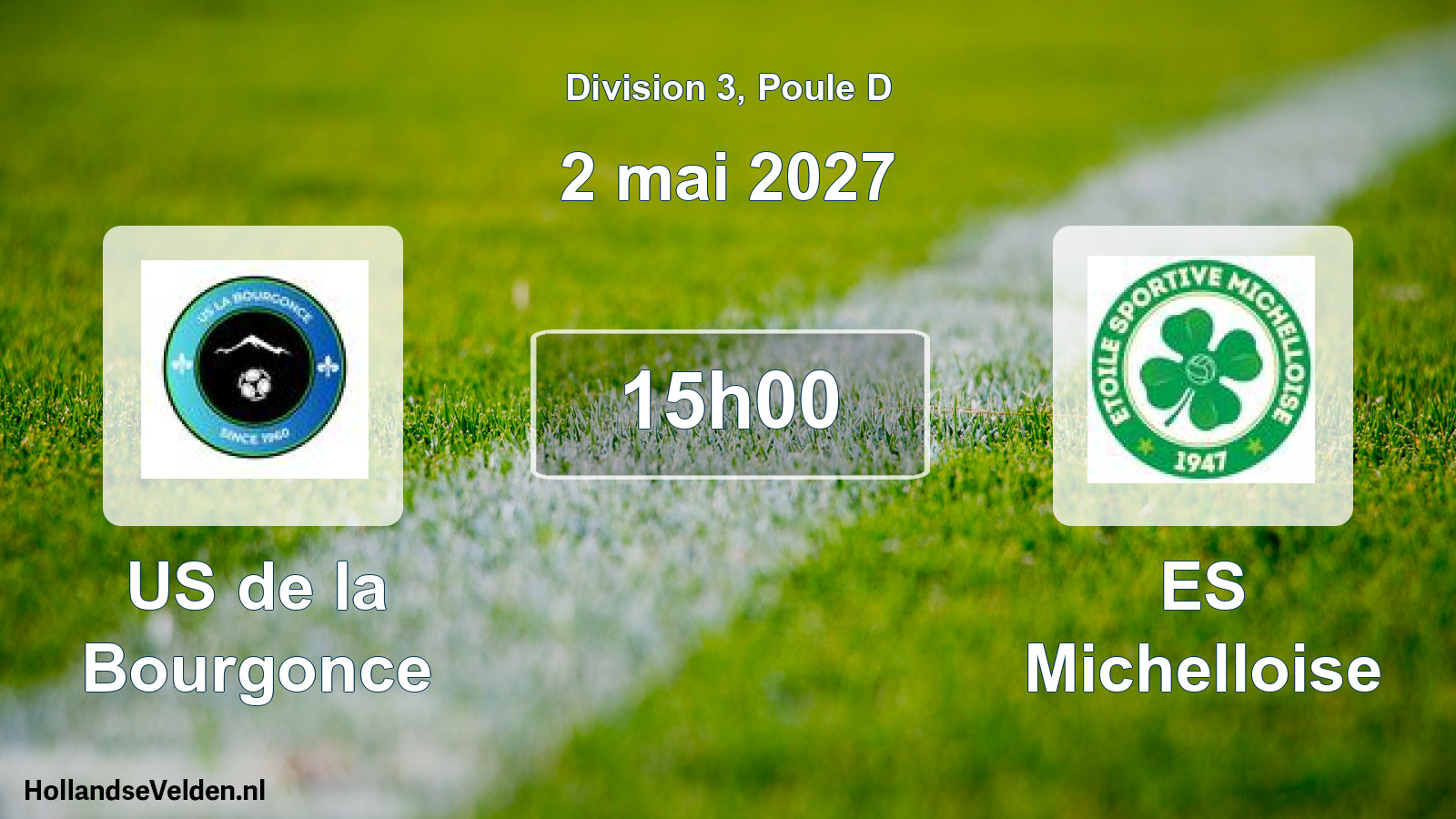Scheduled Match: US de la Bourgonce - ES Michelloise (2 May 2027)
