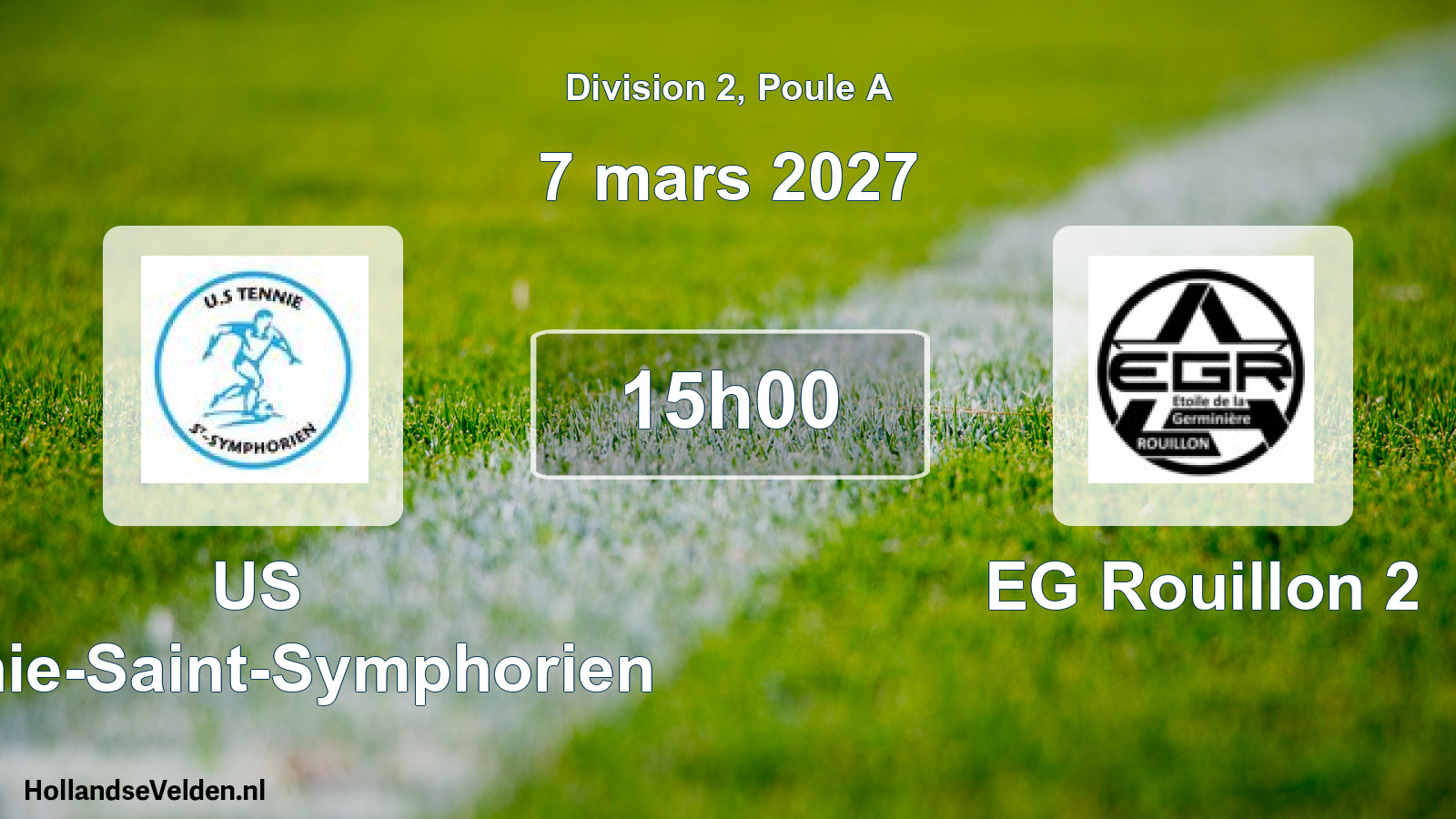 Scheduled Match: US Tennie-Saint-Symphorien - EG Rouillon 2 (7 March 2027)