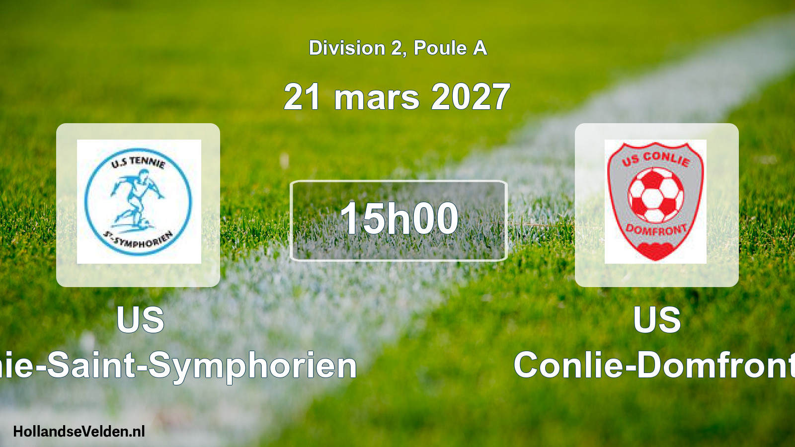 Scheduled Match: US Tennie-Saint-Symphorien - US Conlie-Domfront (21 March 2027)