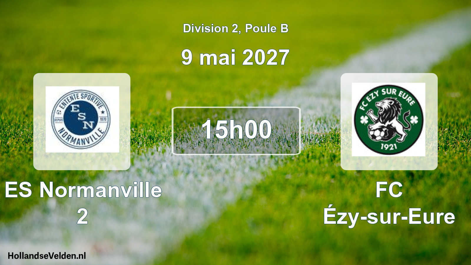 Match programmé: ES Normanville 2 - FC Ézy-sur-Eure (9 mai 2027)