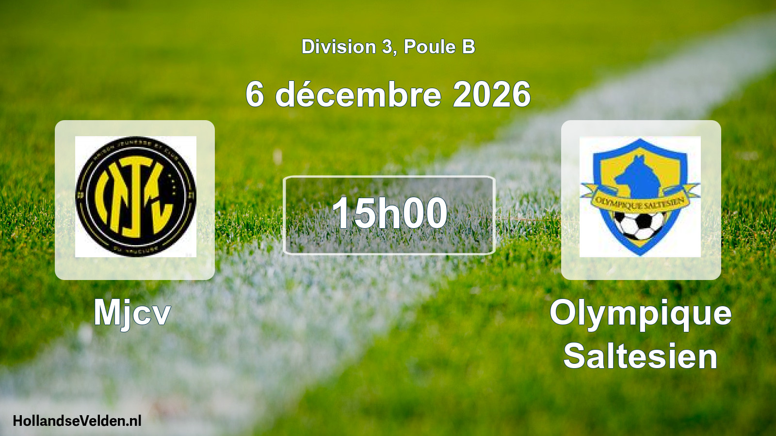 Scheduled Match: Mjcv - Olympique Saltesien (6 December 2026)