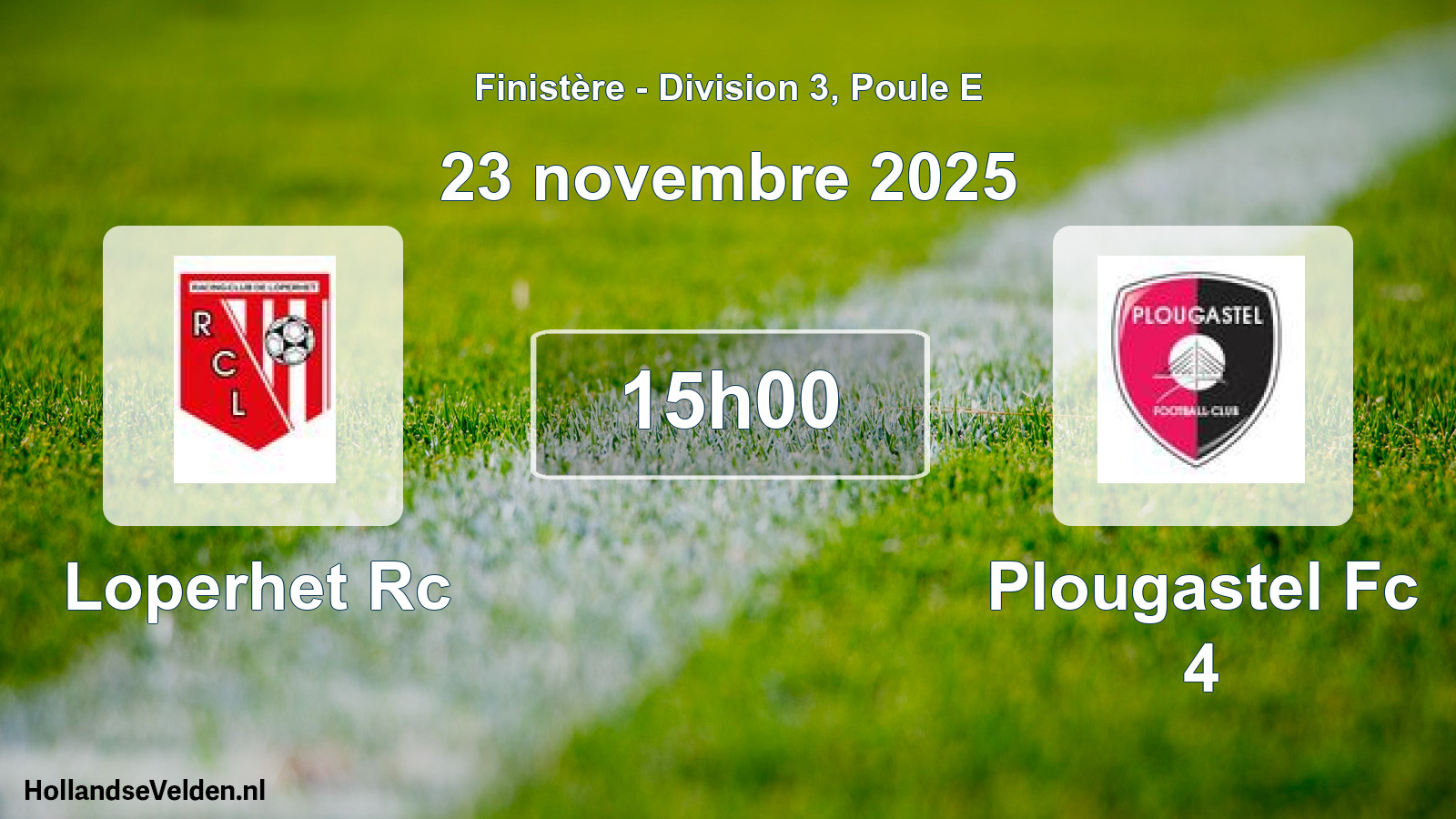 Scheduled Match: Loperhet Rc - Plougastel Fc 4 (23 November 2025)