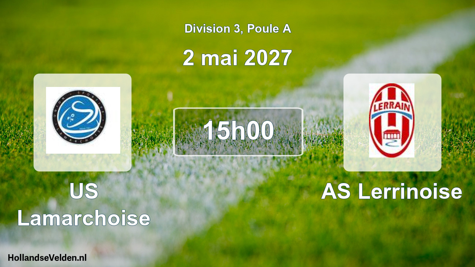 Match programmé: US Lamarchoise - AS Lerrinoise (2 mai 2027)