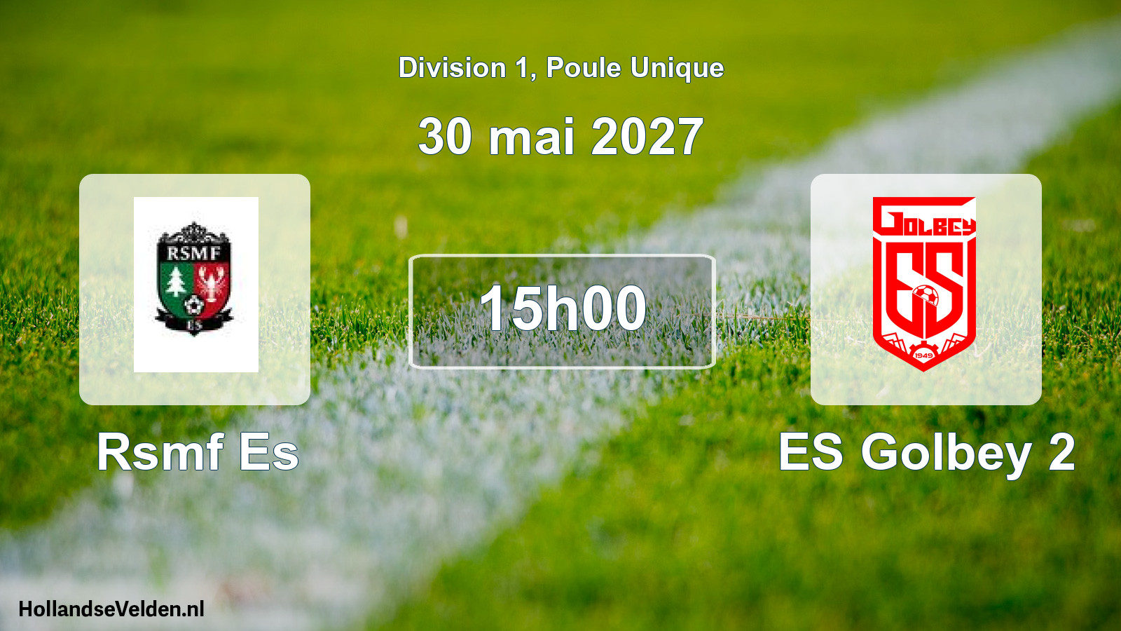 Scheduled Match: Rsmf Es - ES Golbey 2 (30 May 2027)