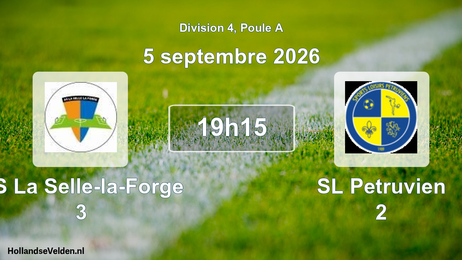 Match programmé: AS La Selle-la-Forge 3 - SL Petruvien 2 (5 septembre 2026)