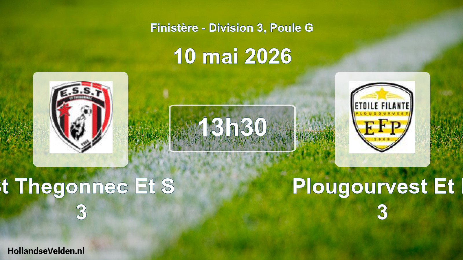 Scheduled Match: St Thegonnec Et S 3 - Plougourvest Et F 3 (10 May 2026)