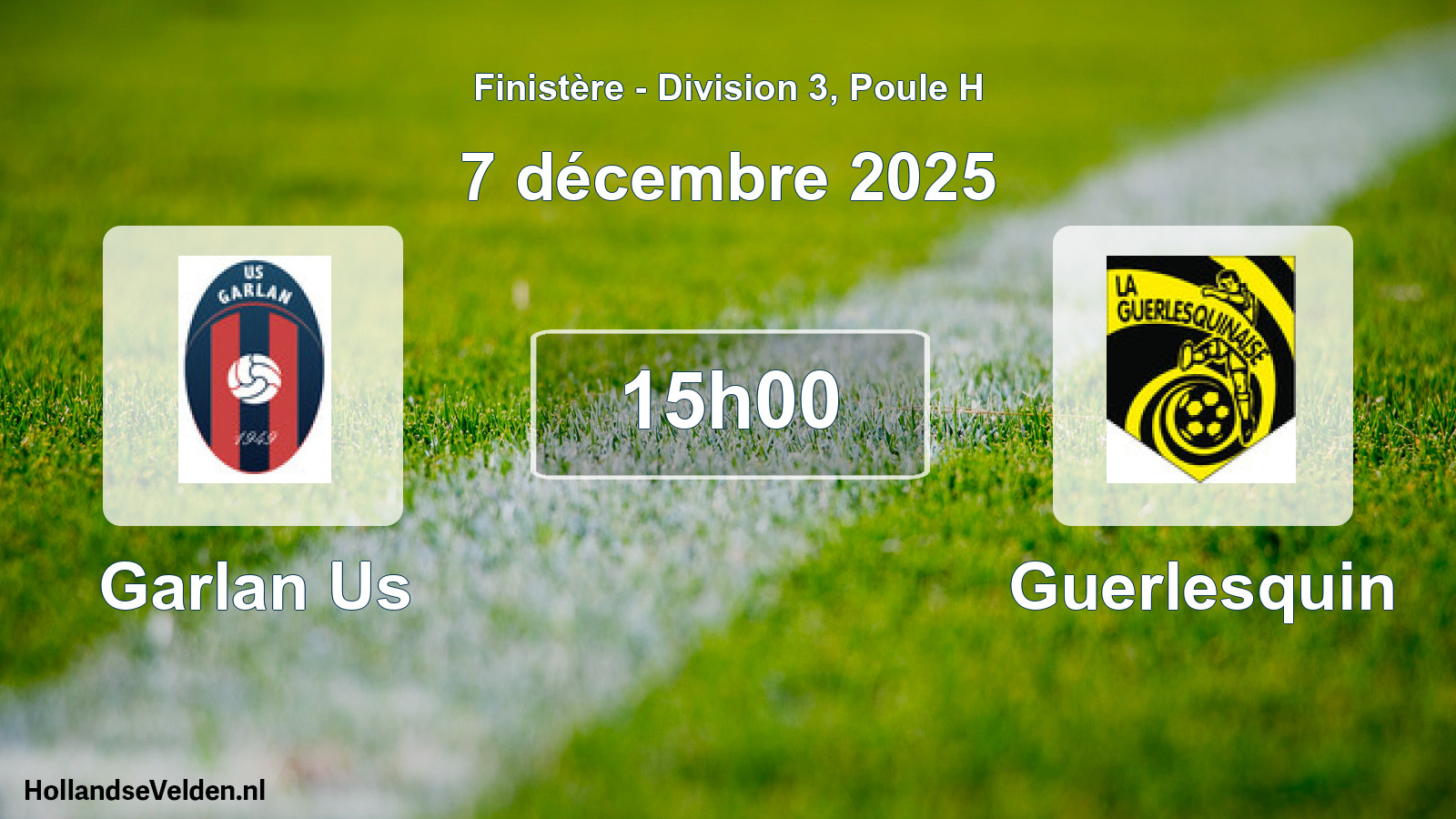 Scheduled Match: Garlan Us - Guerlesquin (7 December 2025)