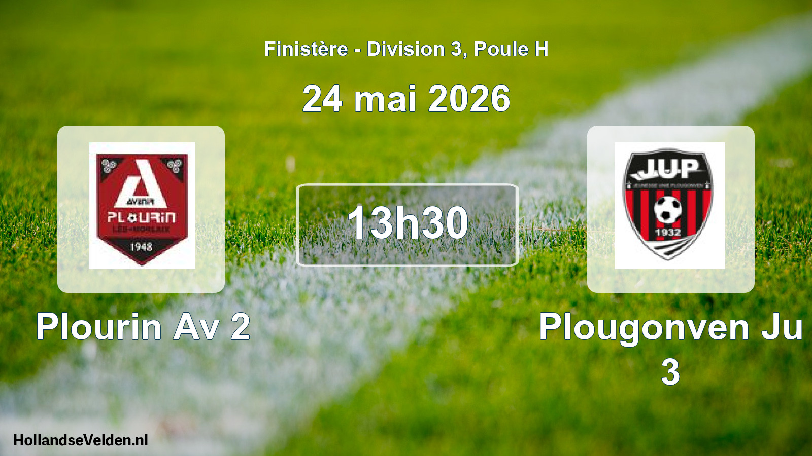 Scheduled Match: Plourin Av 2 - Plougonven Ju 3 (24 May 2026)