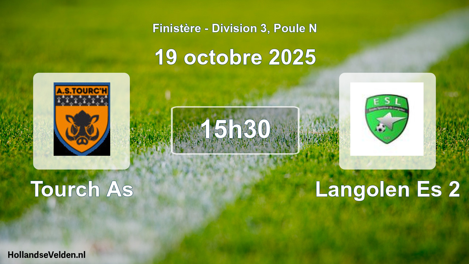 Geplande wedstrijd: Tourch As - Langolen Es 2 (19 octobre 2025)
