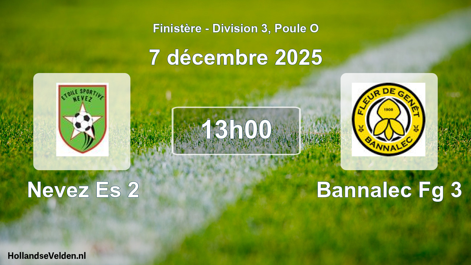Scheduled Match: Nevez Es 2 - Bannalec Fg 3 (7 December 2025)