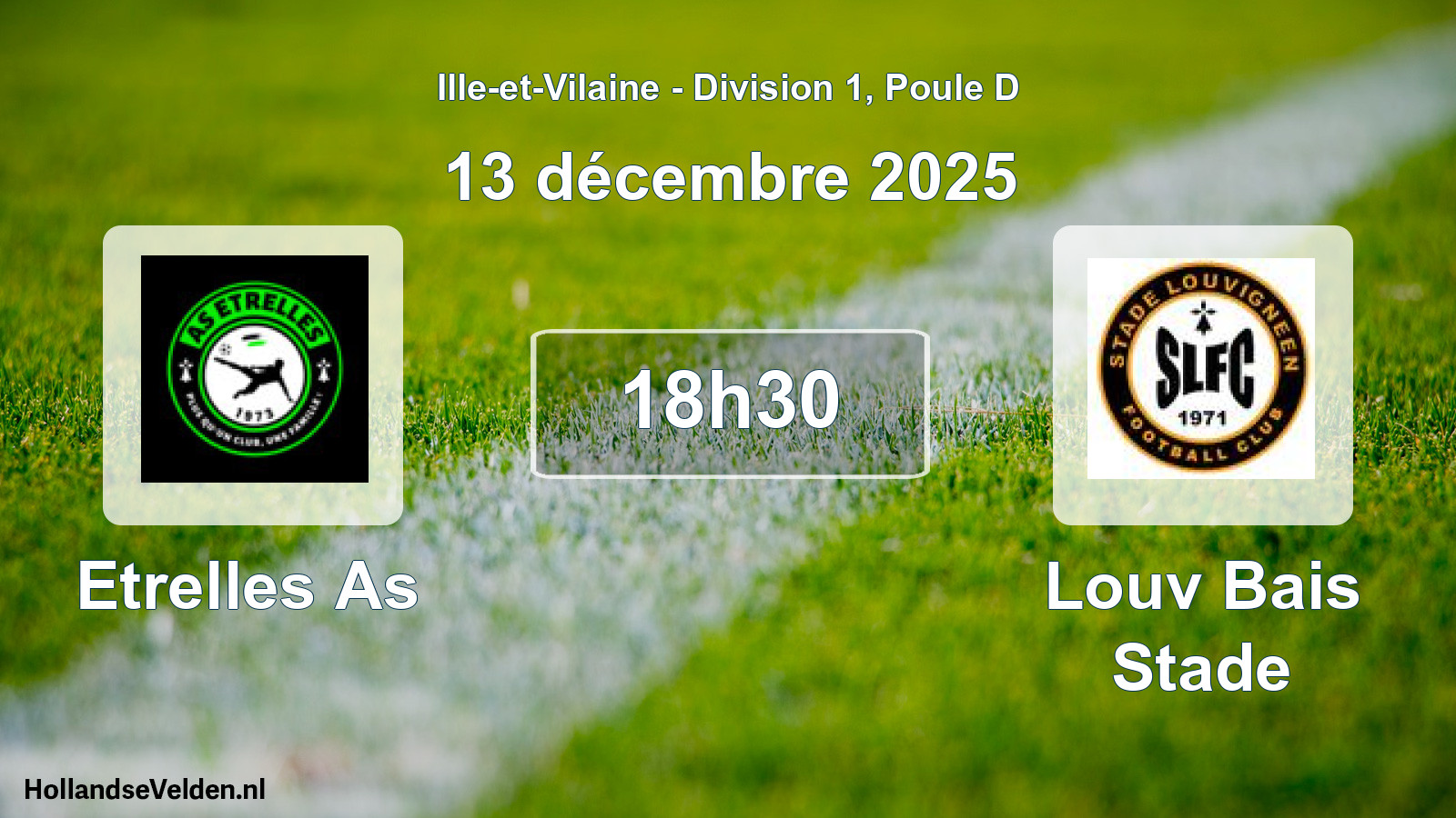 Scheduled Match: Etrelles As - Louv Bais Stade (13 December 2025)