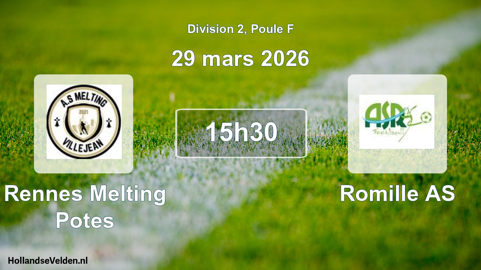 Geplande wedstrijd: Rennes Melting Potes - Romille AS (29 maart 2026)