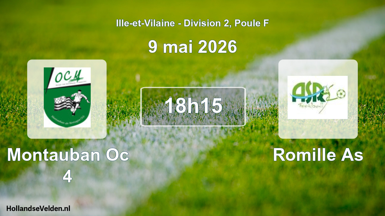 Scheduled Match: Montauban Oc 4 - Romille As (9 May 2026)