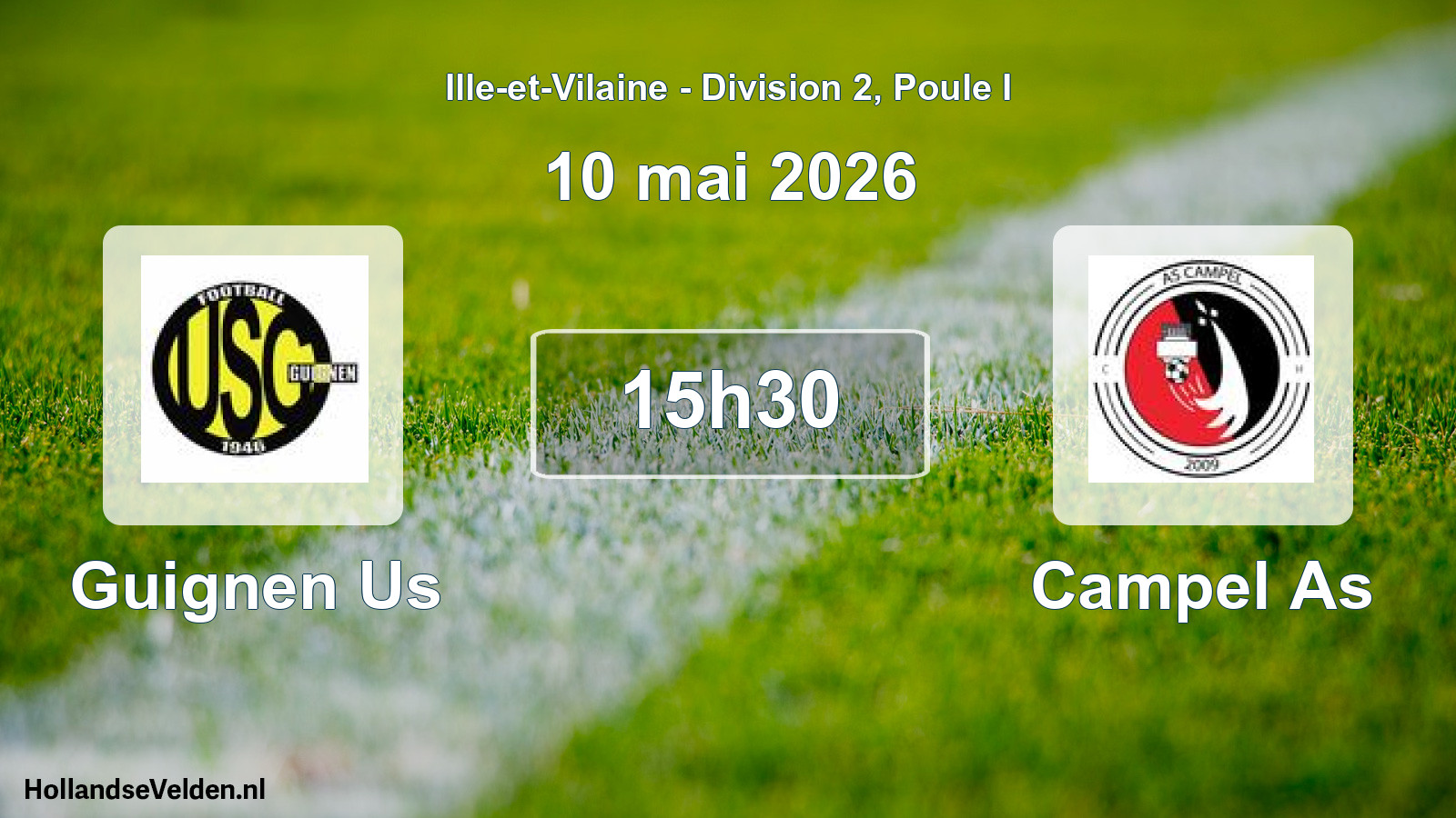 Scheduled Match: Guignen Us - Campel As (10 May 2026)