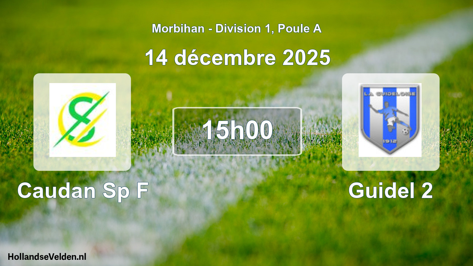Scheduled Match: Caudan Sp F - Guidel 2 (14 December 2025)