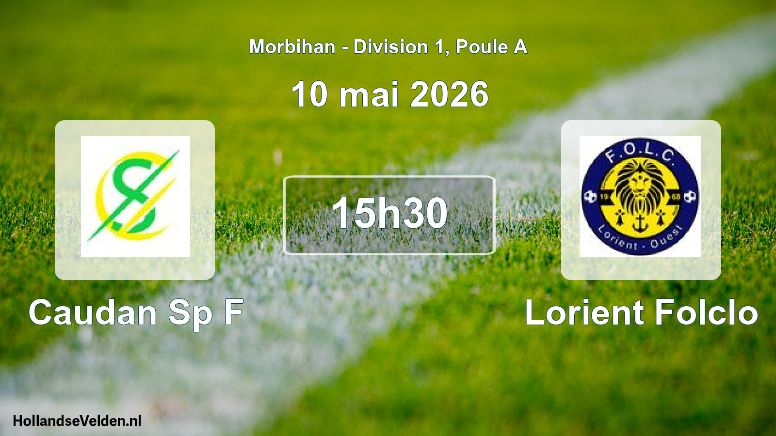 Scheduled Match: Caudan Sp F - Lorient Folclo (10 May 2026)