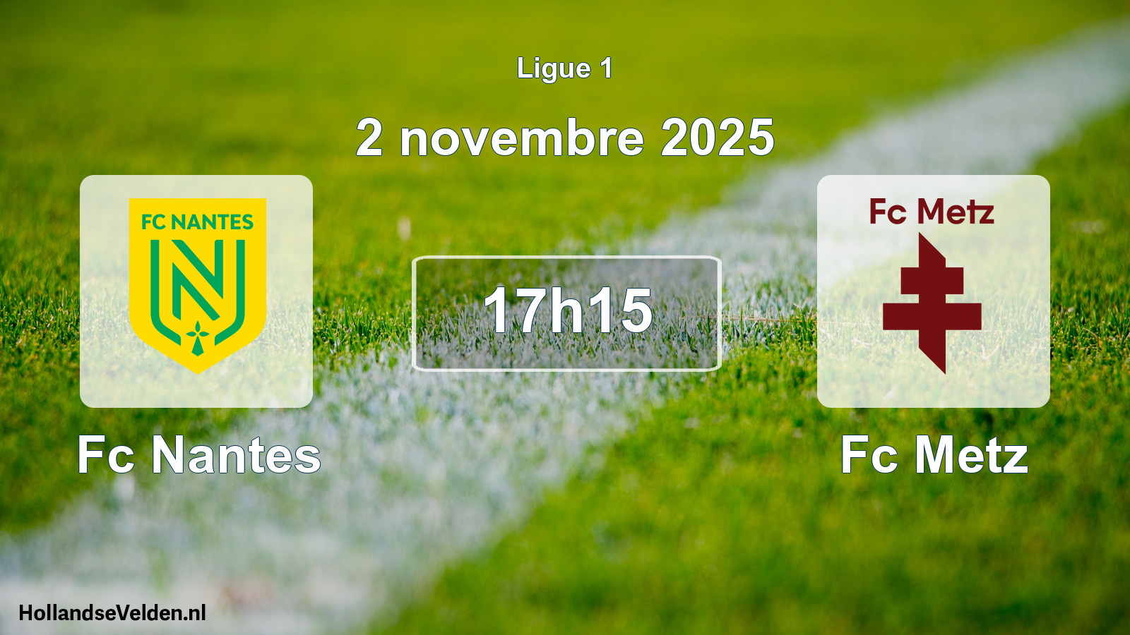 Scheduled Match: Fc Nantes - Fc Metz (2 November 2025)
