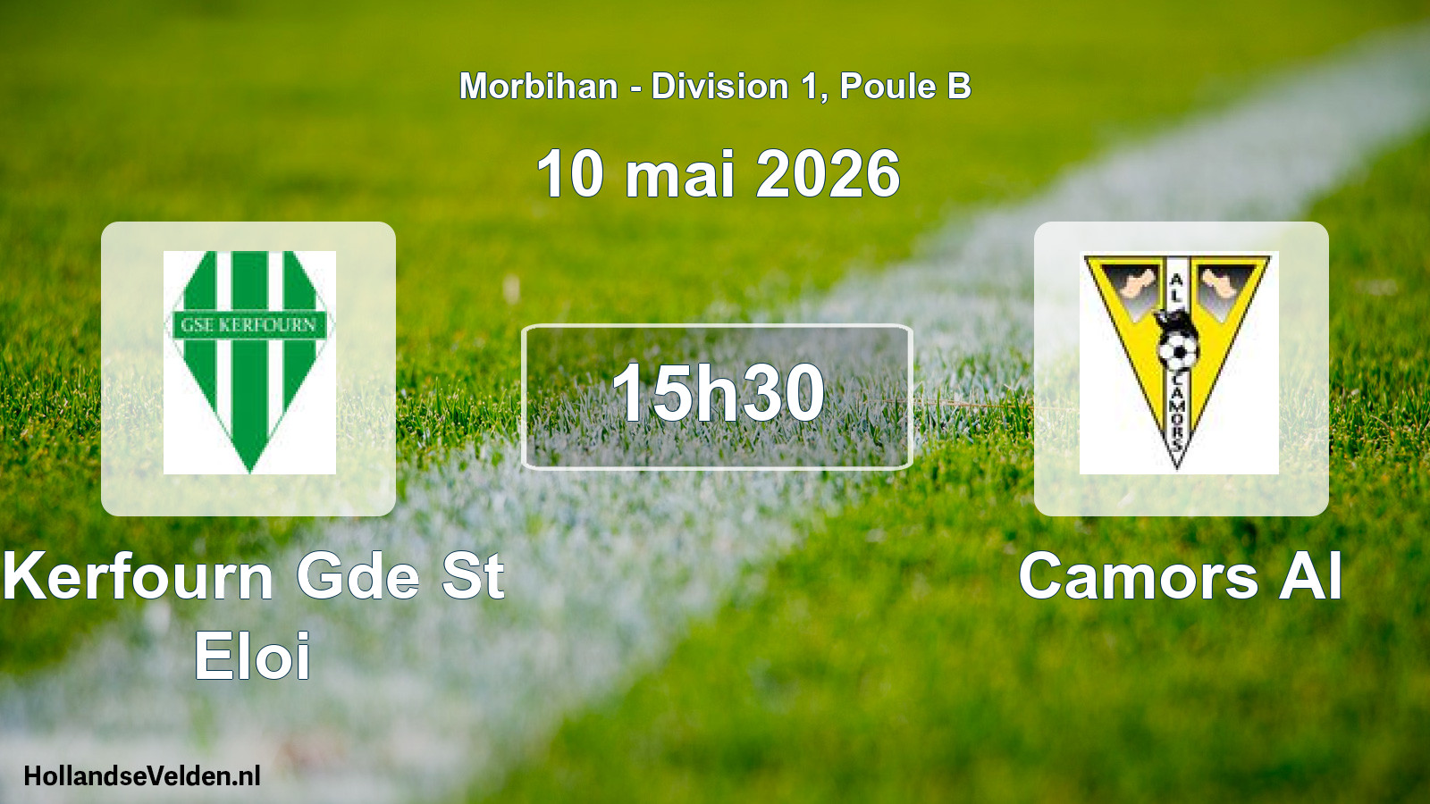 Scheduled Match: Kerfourn Gde St Eloi - Camors Al (10 May 2026)