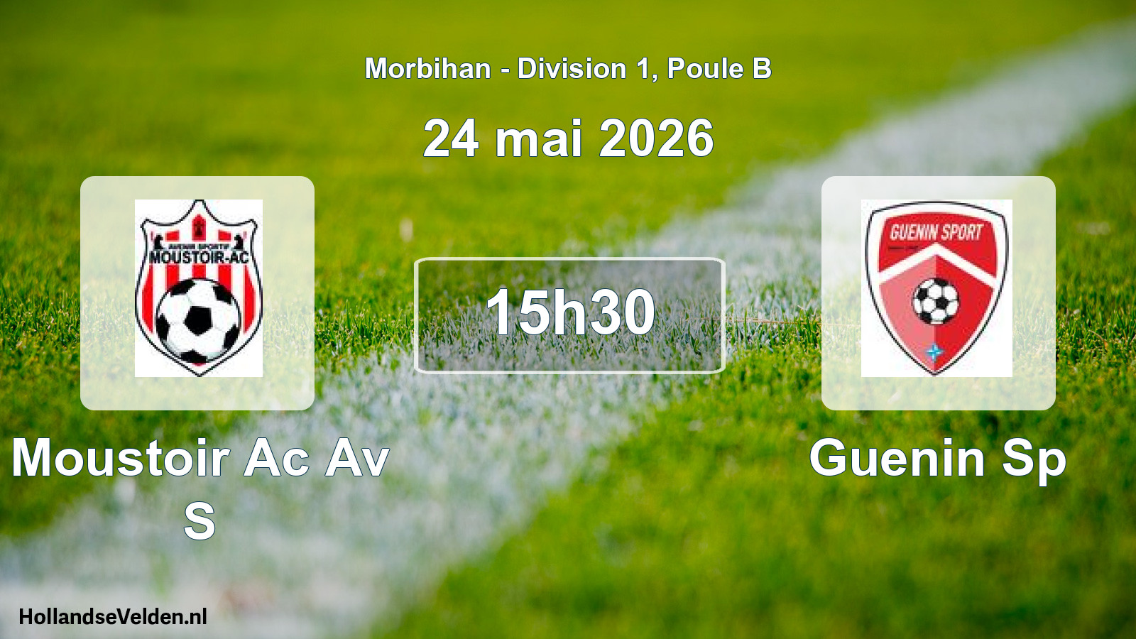 Scheduled Match: Moustoir Ac Av S - Guenin Sp (24 May 2026)