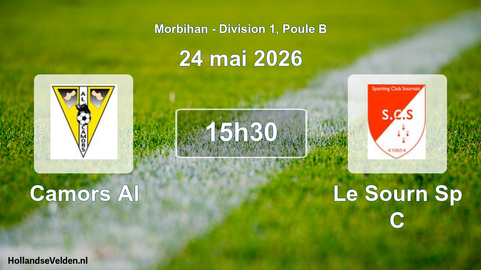 Scheduled Match: Camors Al - Le Sourn Sp C (24 May 2026)
