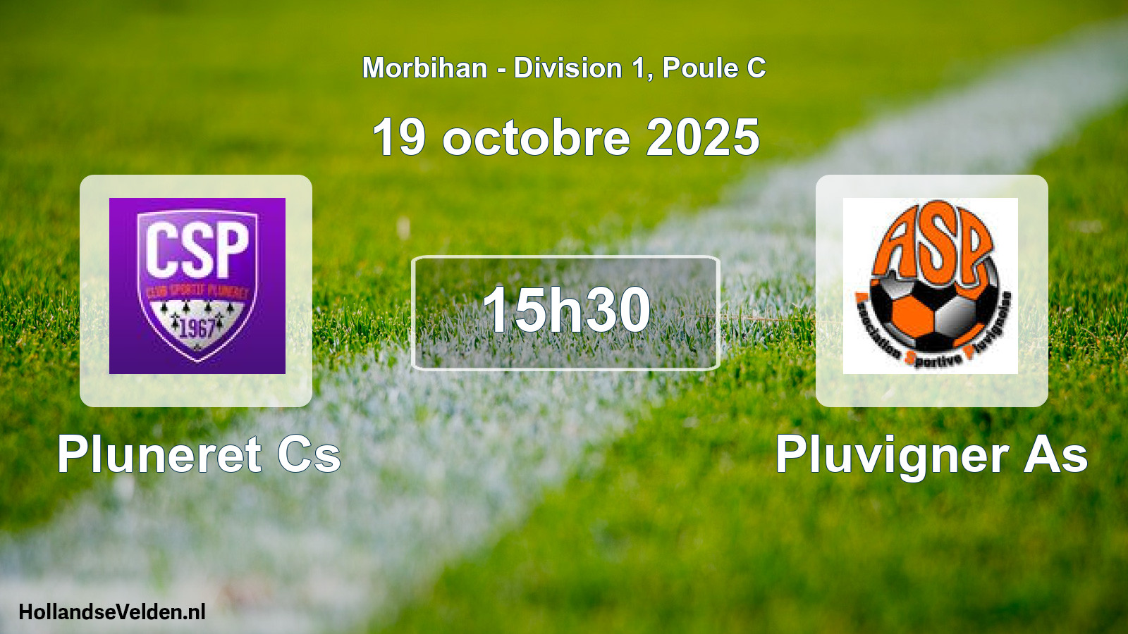 Scheduled Match: Pluneret Cs - Pluvigner As (19 October 2025)