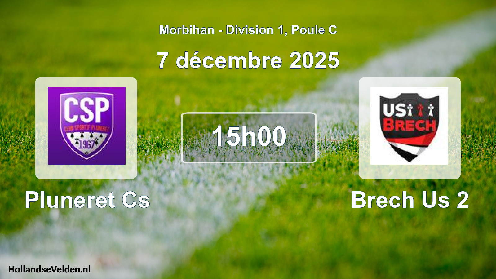 Scheduled Match: Pluneret Cs - Brech Us 2 (7 December 2025)