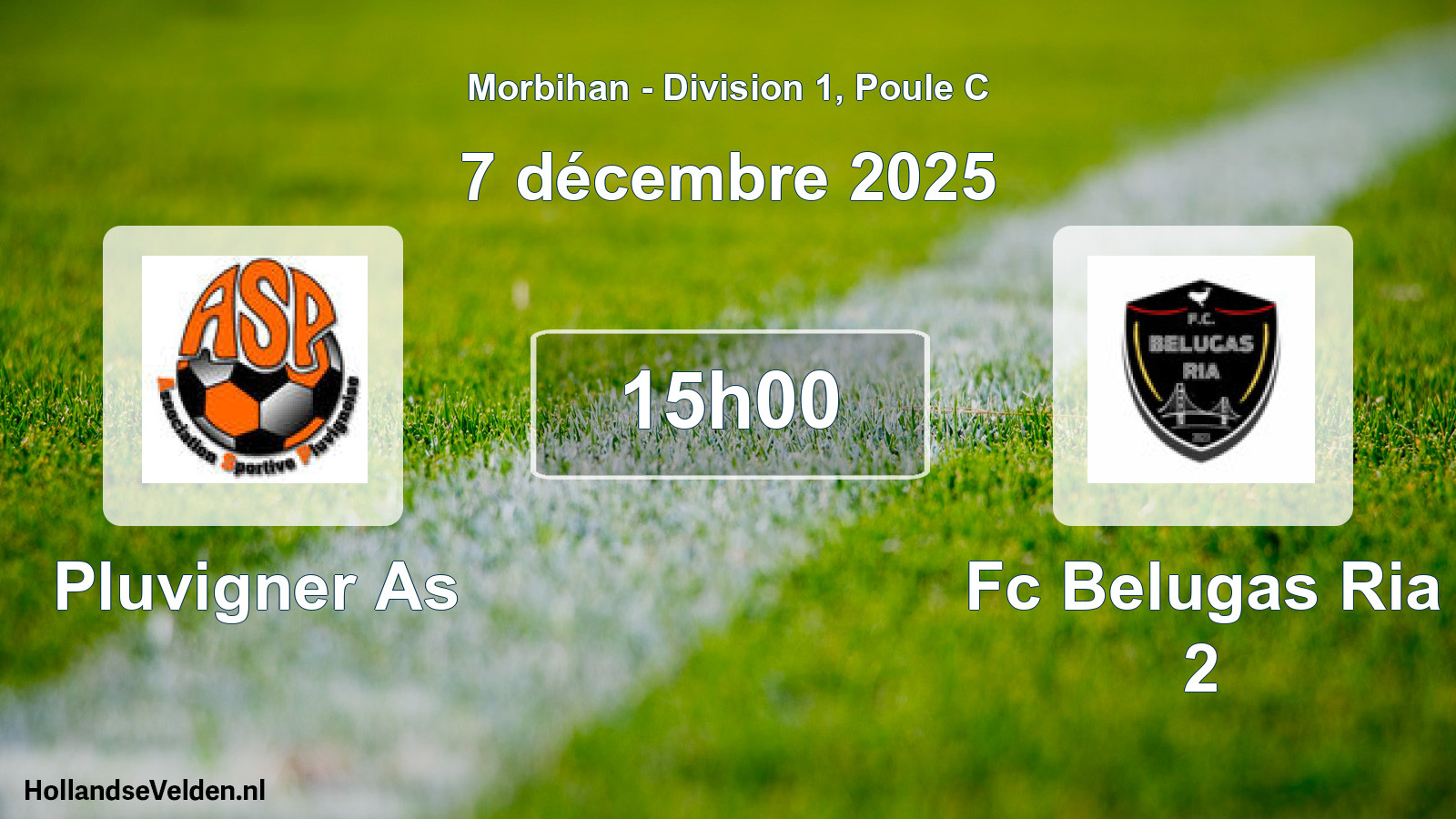Scheduled Match: Pluvigner As - Fc Belugas Ria 2 (7 December 2025)