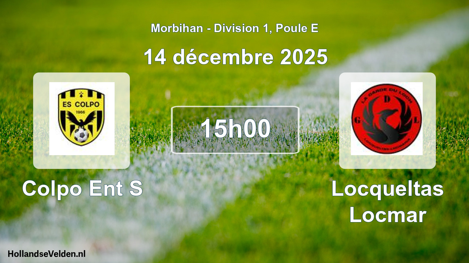 Scheduled Match: Colpo Ent S - Locqueltas Locmar (14 December 2025)