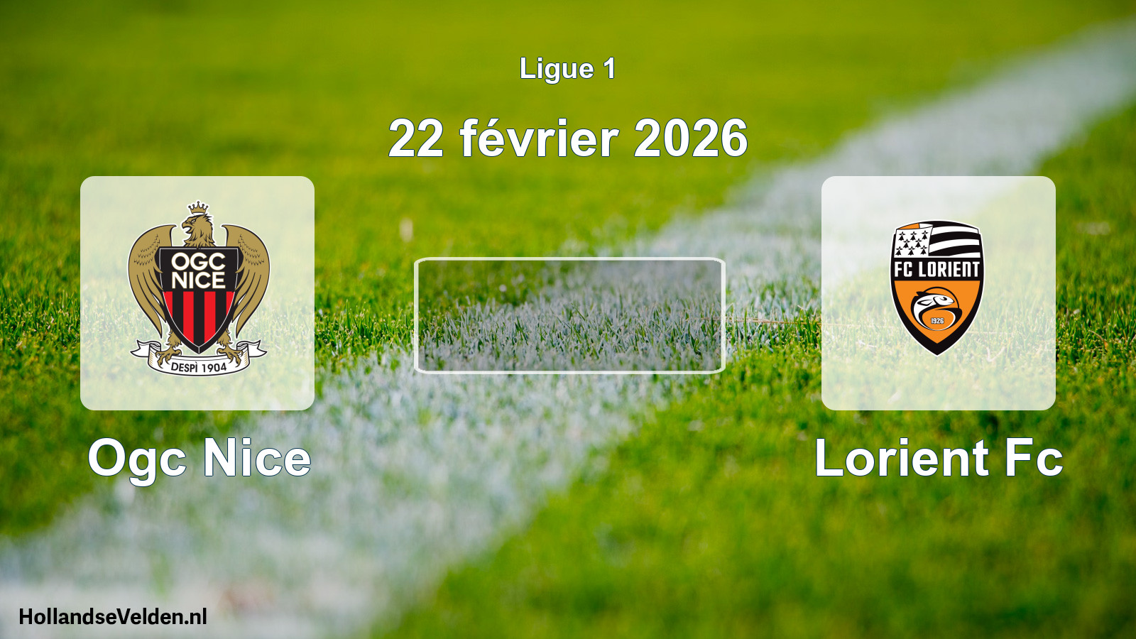 Scheduled Match: Ogc Nice - Lorient Fc (22 February 2026)