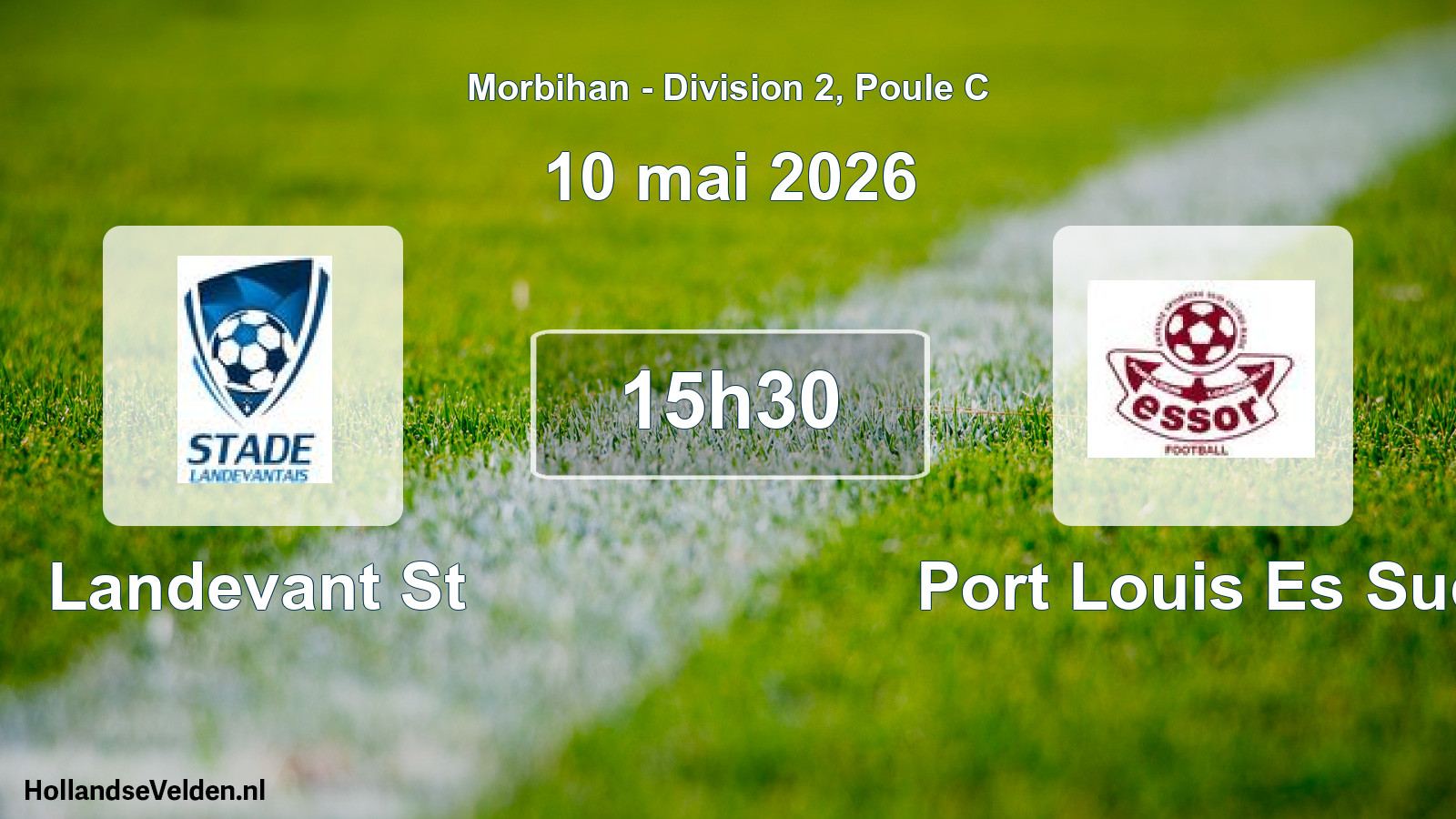 Geplande wedstrijd: Landevant St - Port Louis Es Sud (10 mai 2026)