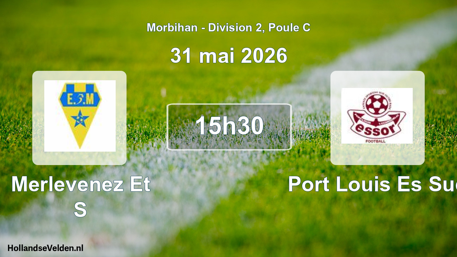 Scheduled Match: Merlevenez Et S - Port Louis Es Sud (31 May 2026)