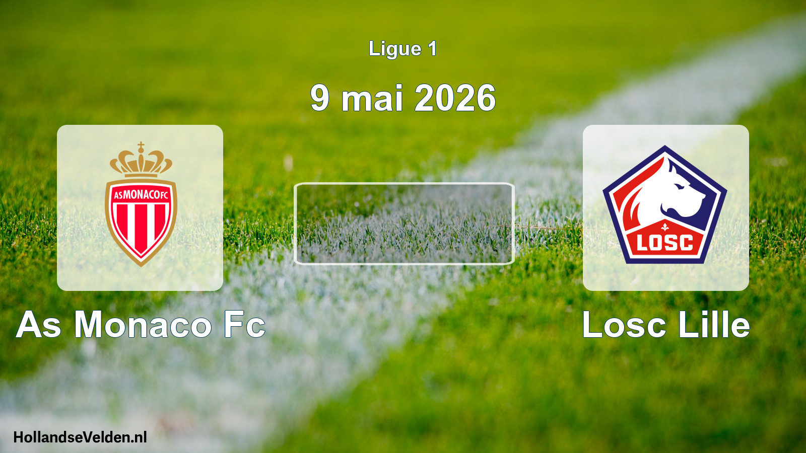 Scheduled Match: As Monaco Fc - Losc Lille (9 May 2026)