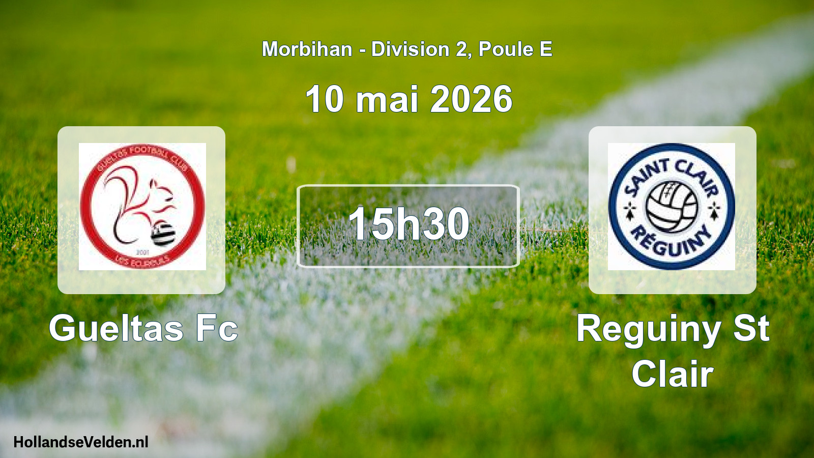 Scheduled Match: Gueltas Fc - Reguiny St Clair (10 May 2026)